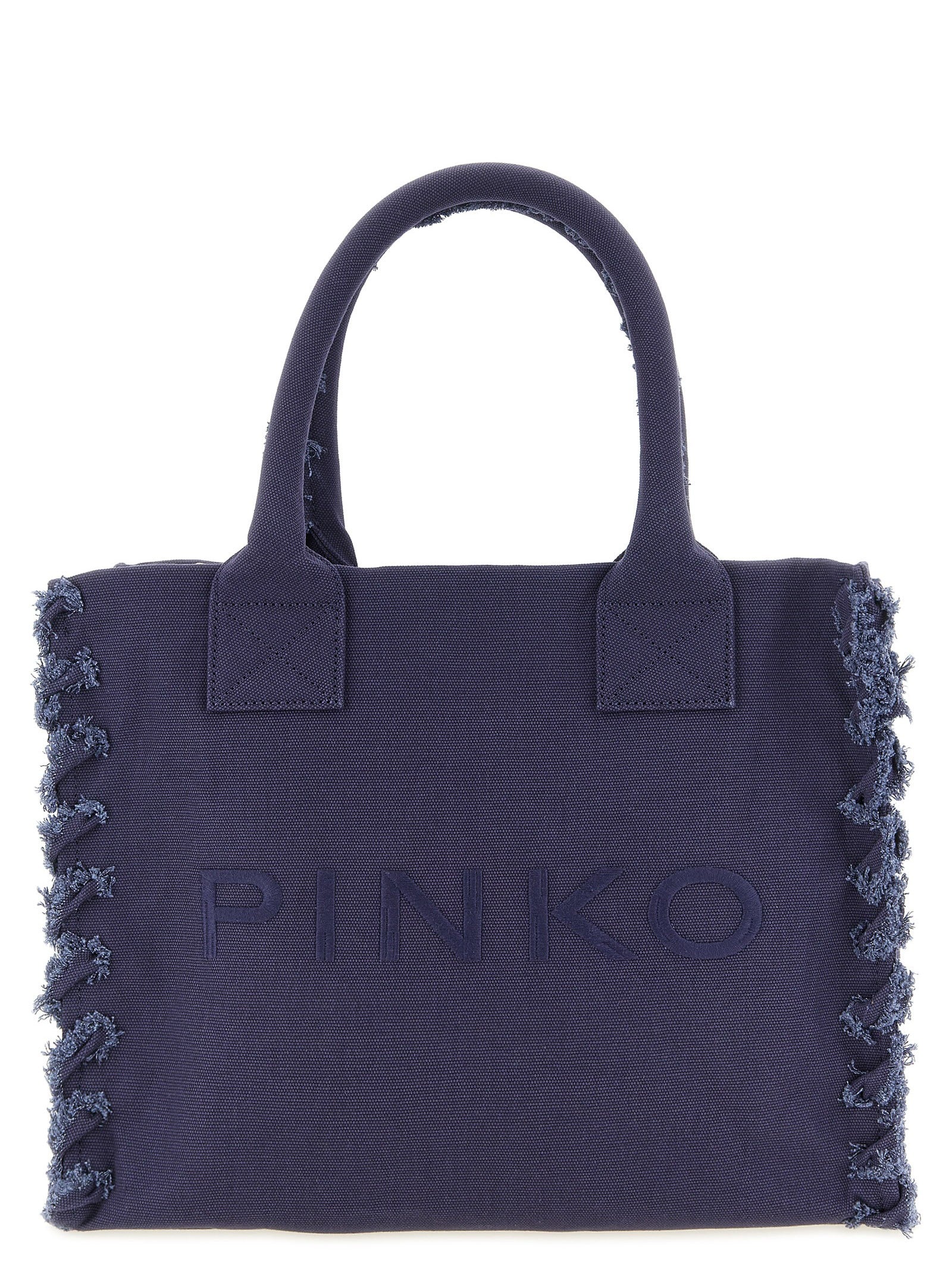 Pinko Medium Beach Shopping Bag Purple