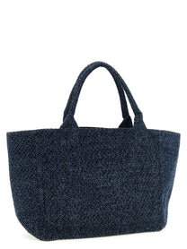 Ganni Medium Bear Shopping Bag Blue
