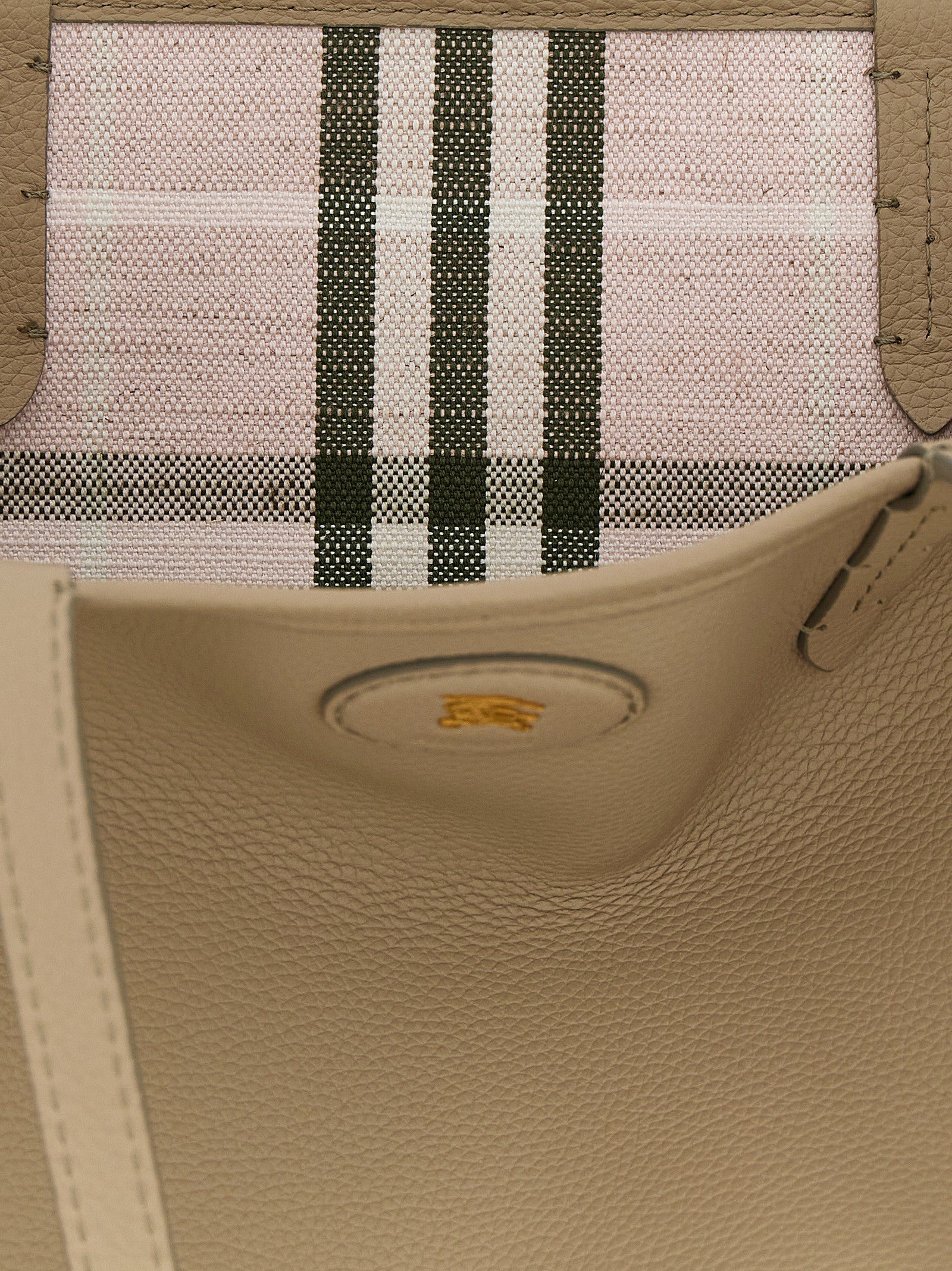 Burberry Medium Bloomsbury Reversible Shopping Bag Beige