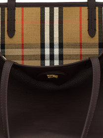 Burberry Medium Bloomsbury Reversible Shopping Bag Gold