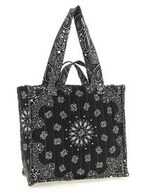 CALL IT BY YOUR NAME Medium Cabas Shopping Bag Black