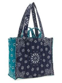 CALL IT BY YOUR NAME Medium Cabas Shopping Bag Blue
