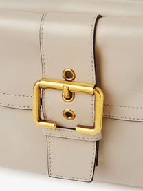 Chloé Women's Medium Double Carry Leather Shoulder Bag Brown