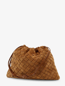 Bottega Veneta Women's Medium Dustbag in Suede Brown