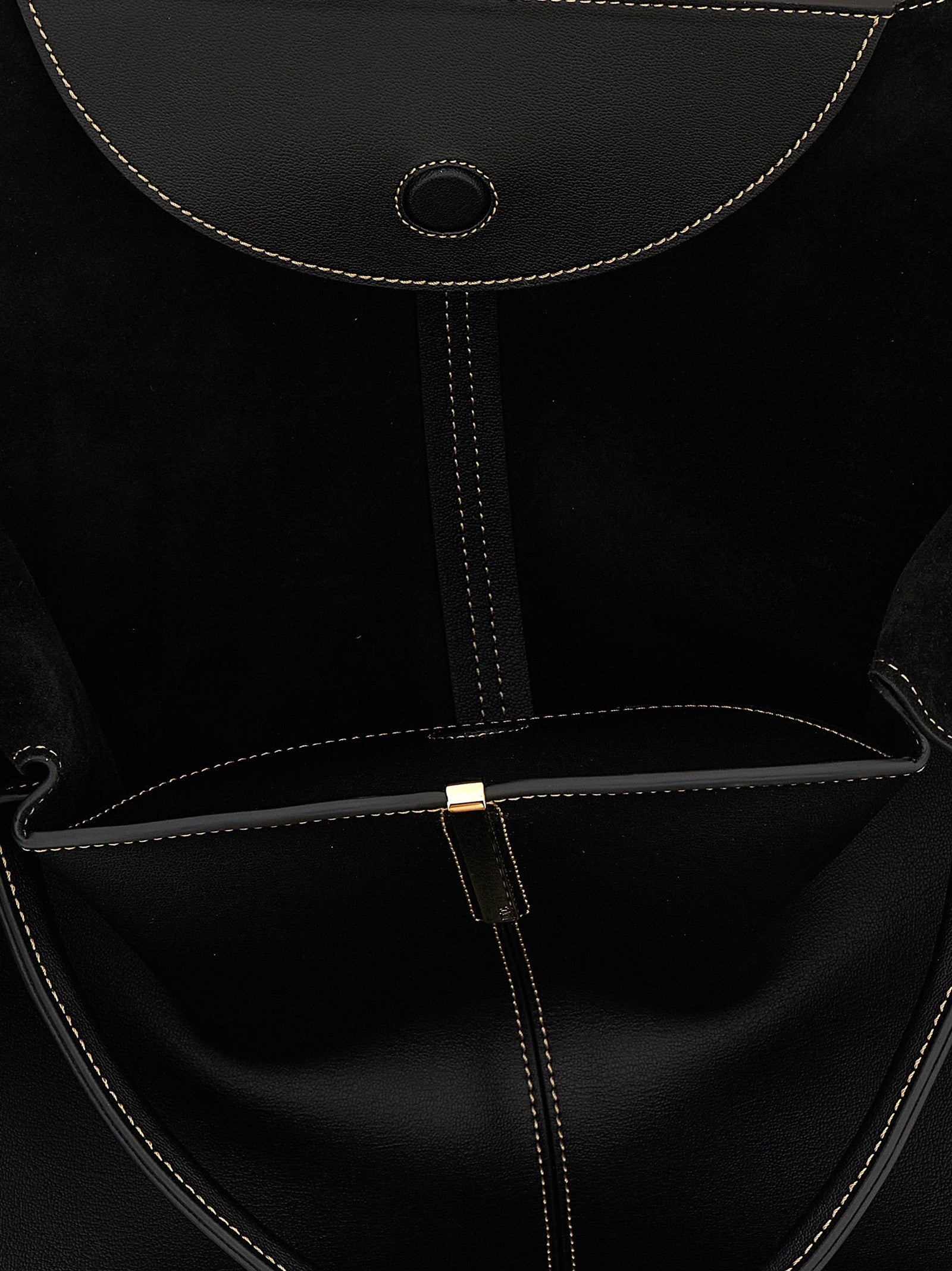 Tod's Medium Ebr Shopping Bag Black