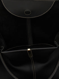 Tod's Medium Ebr Shopping Bag Black