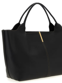 Tod's Medium Ebr Shopping Bag Black