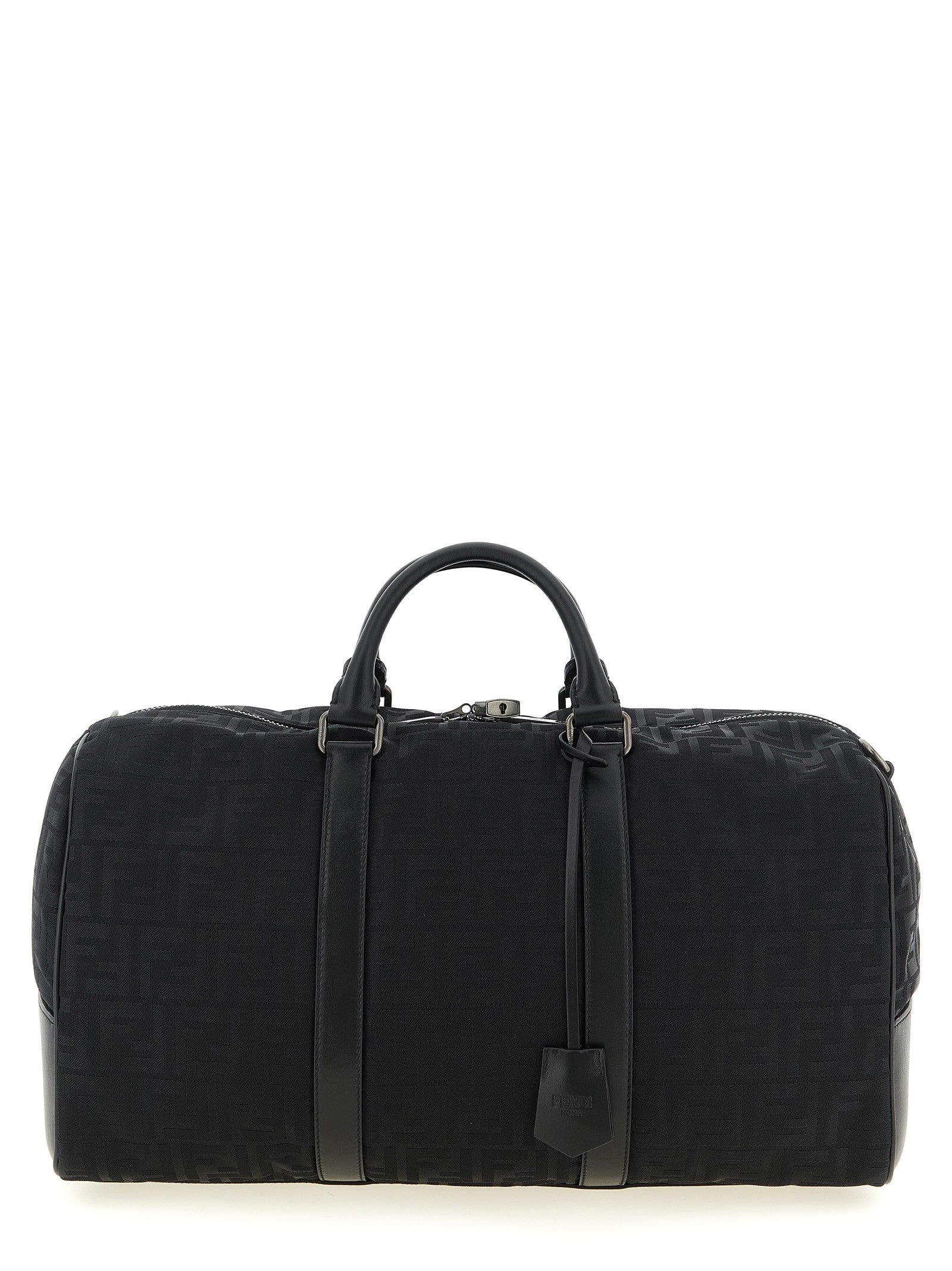 Fendi Medium FF Duffel Bag Black