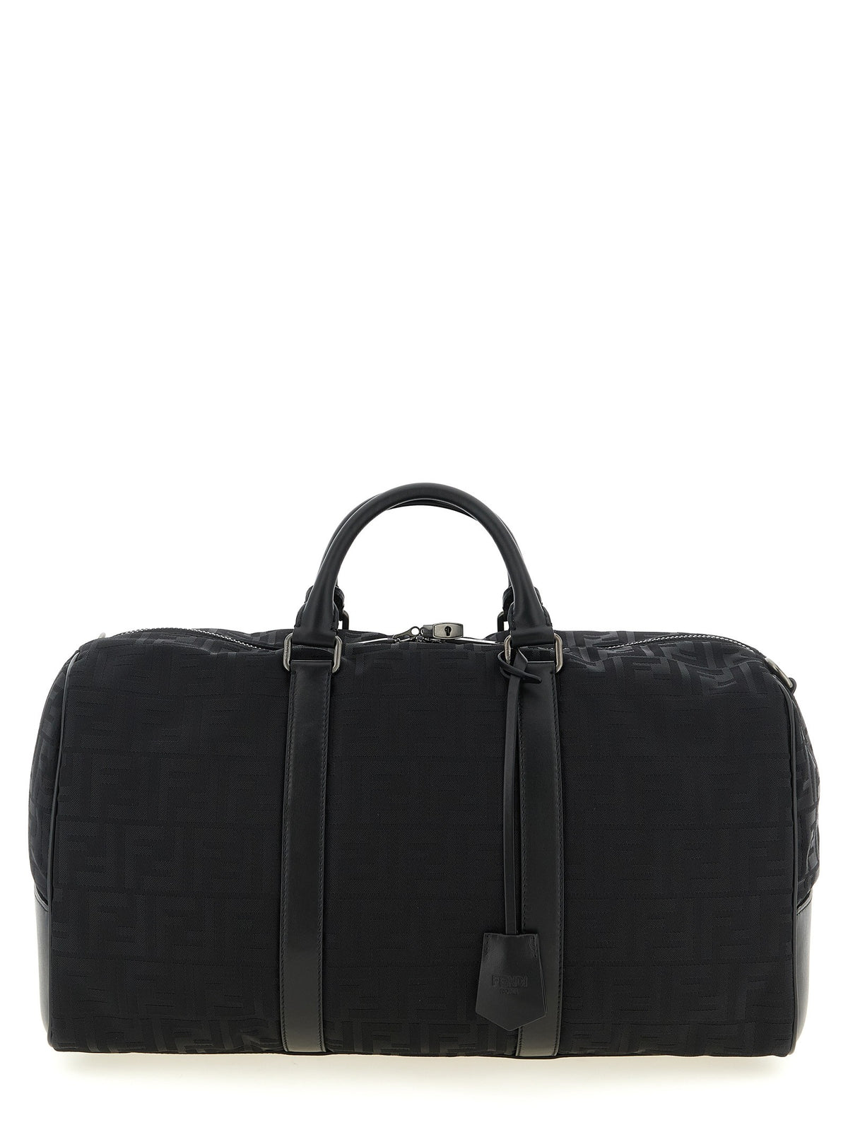 Fendi Medium FF Duffel Bag Black