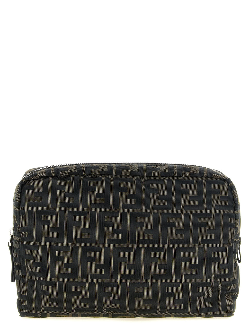 Fendi Men's Superlight FF Zucca Fabric Beauty Case Black