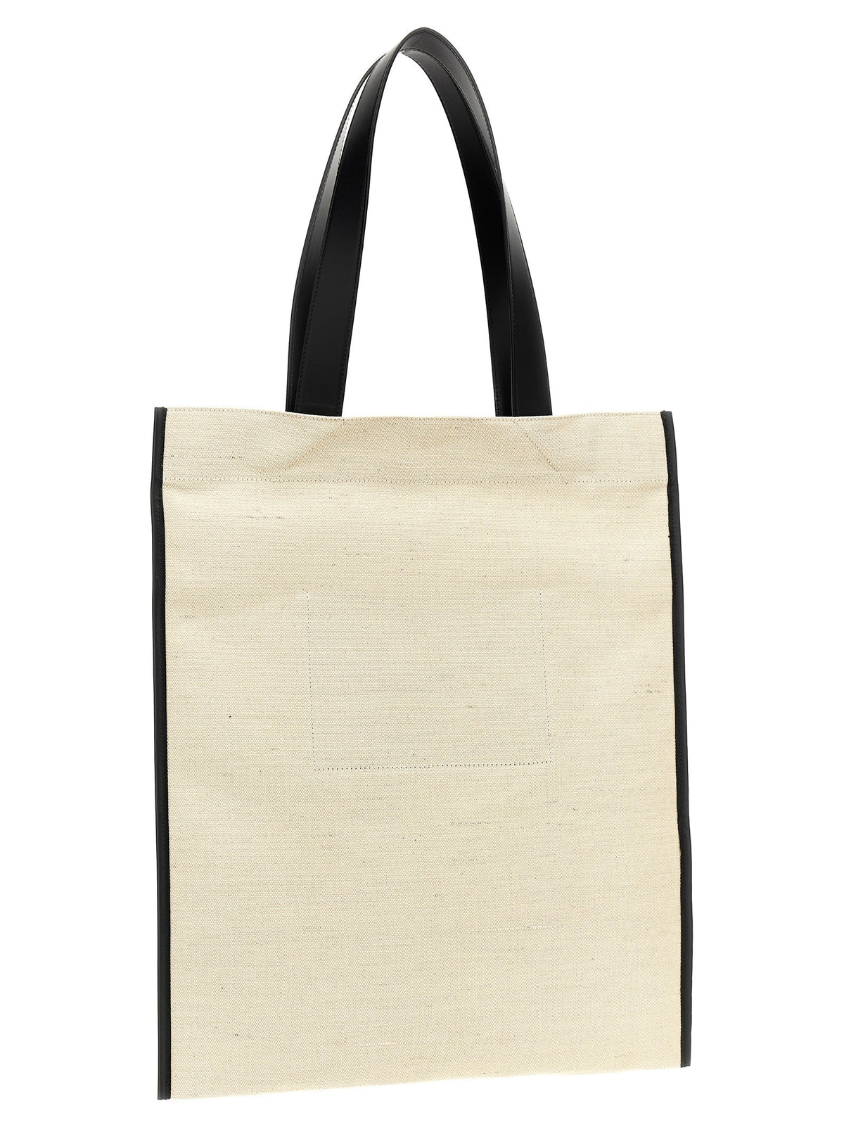 Jil Sander Medium Flat Shopping Bag White, view 2