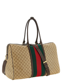 Gucci Medium GG Duffel Bag Beige