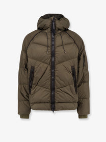 C.P. Company Men's Medium Jacket Down Shield Down Jacket Green