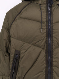 C.P. Company Men's Medium Jacket Down Shield Down Jacket Green, view 3