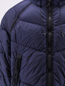 C.P. Company Men's Medium Jacket Down Shield Down Jacket PEACOAT, view 3
