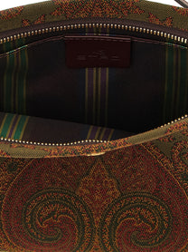 ETRO Medium Jacquard Pouch Gold