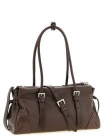 PRADA Medium Karin Shopping Bag Brown
