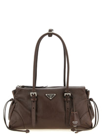 PRADA Medium Karin Shopping Bag Brown
