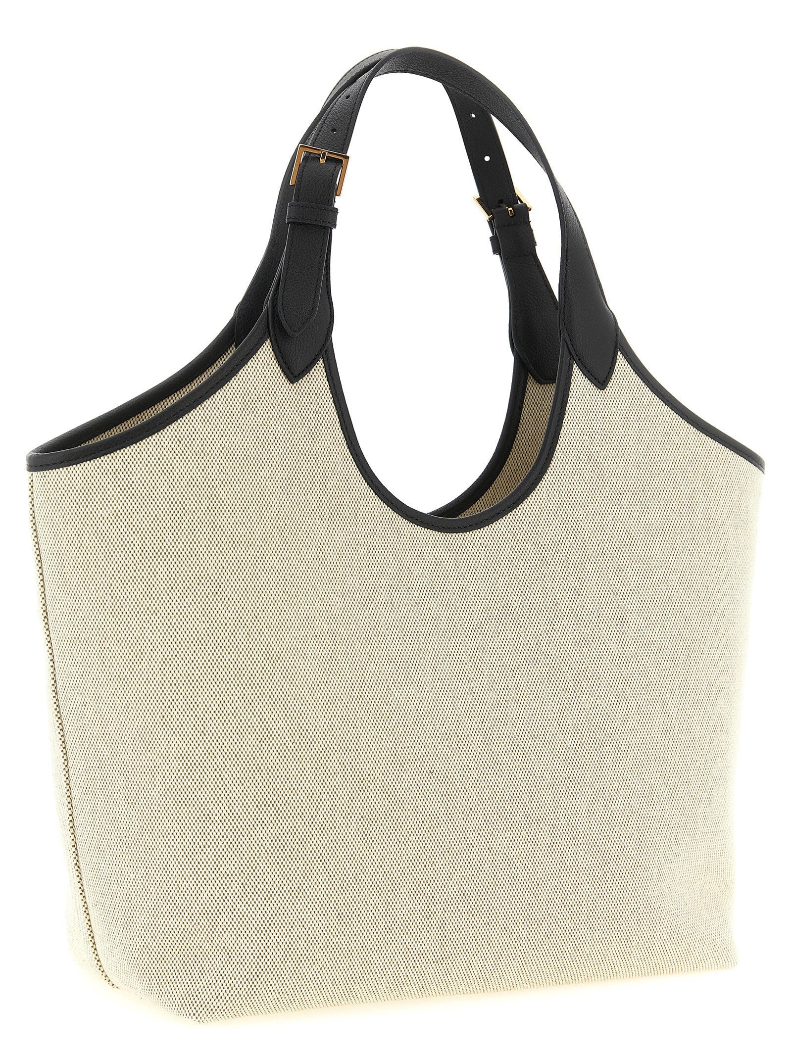 Versace Medium La Medusa Shopping Bag Beige