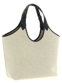 Versace Medium La Medusa Shopping Bag Beige