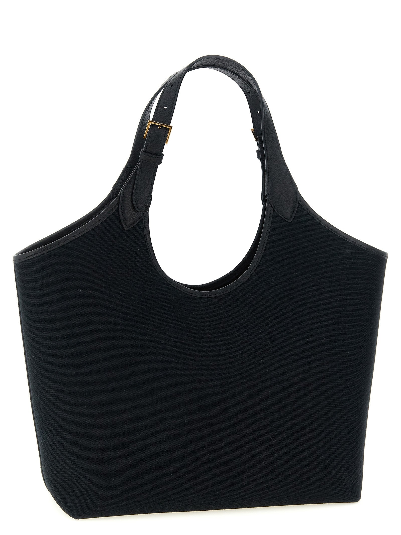 Versace Medium La Medusa Shopping Bag Black