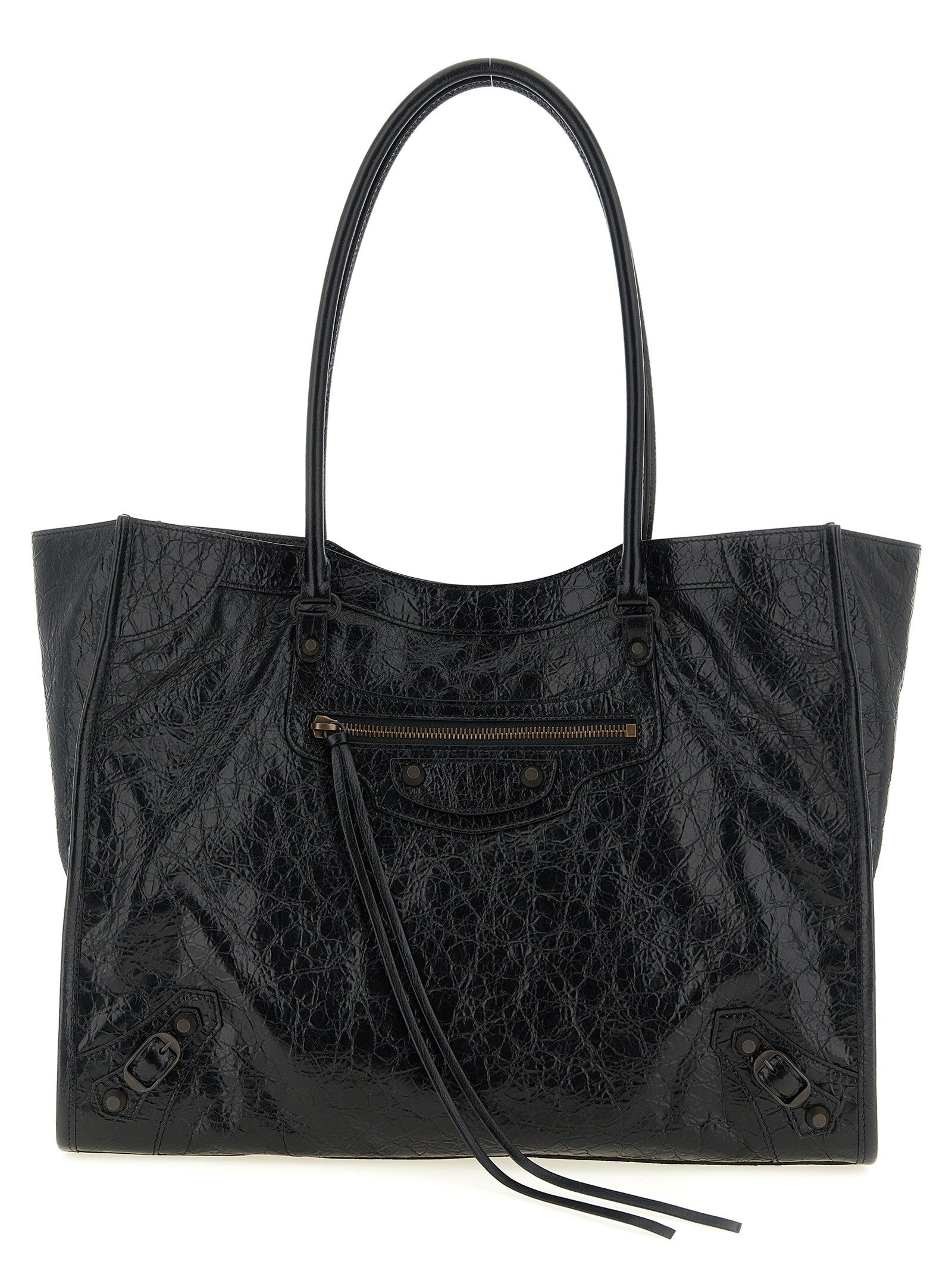 Balenciaga Medium Le City Shopping Bag Black