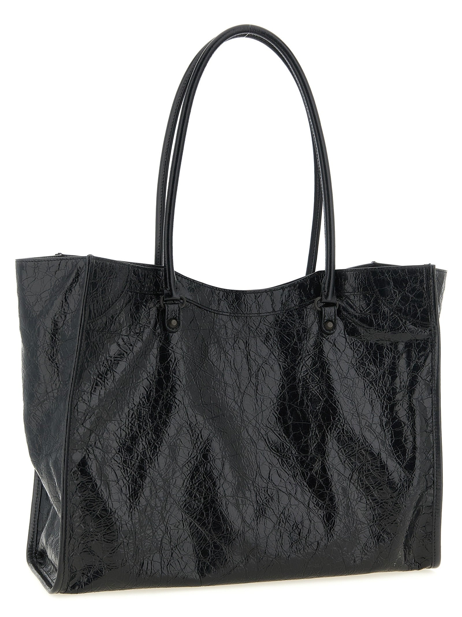 Balenciaga Medium Le City Shopping Bag Black
