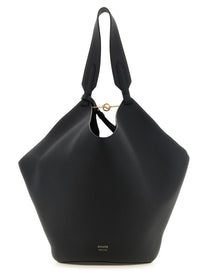 Khaite Medium Lotus Shopping Bag Black