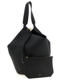Khaite Medium Lotus Shopping Bag Black