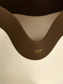 Khaite Medium Lotus Tote Shopping Bag Gold