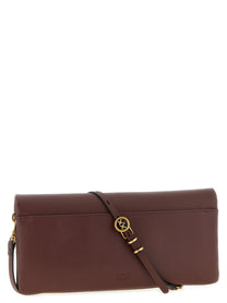 Pinko Medium Love Click Soft Horizontal Clutch Bag Red