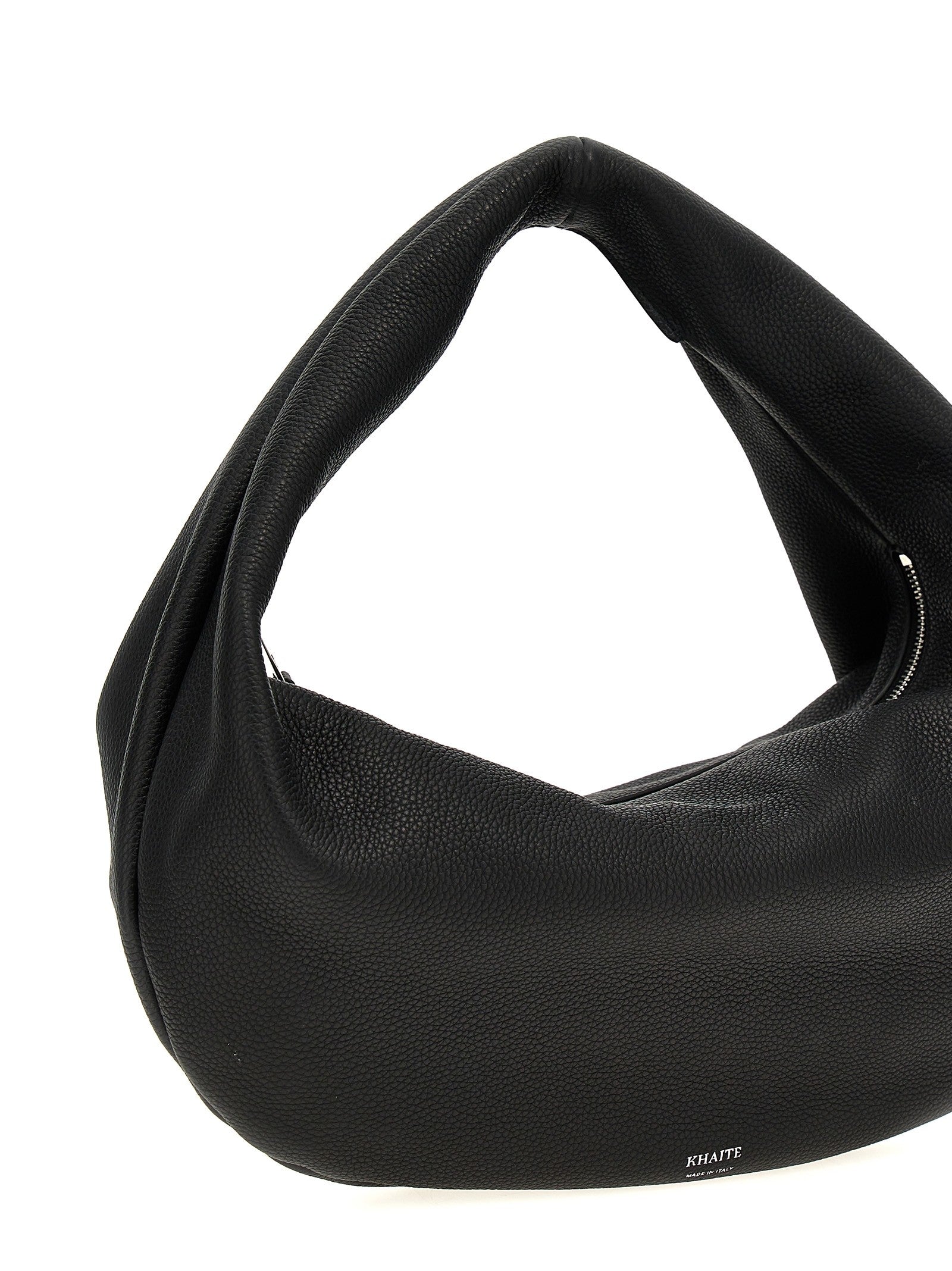 Khaite Medium Olivia Hobo Shoulder Bag Black