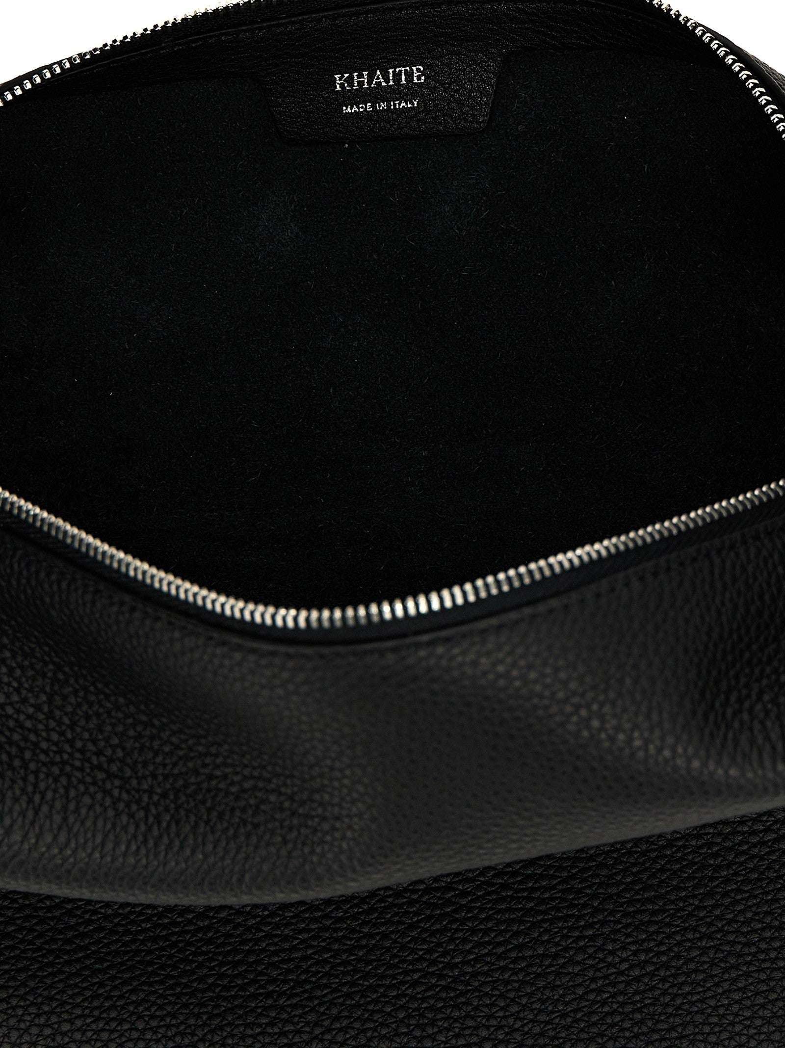 Khaite Medium Olivia Hobo Shoulder Bag Black