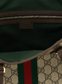 Gucci Medium Ophidia Shopping Bag Brown