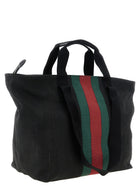 Gucci Medium Positano Shopping Bag Black, view 2