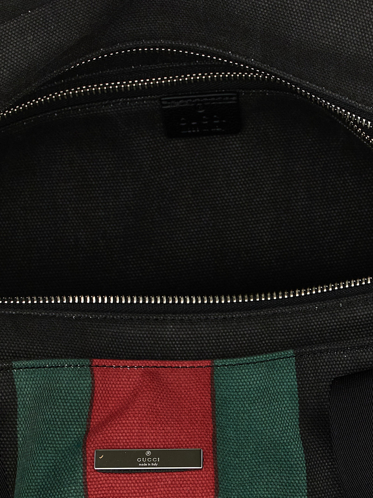 Gucci Medium Positano Shopping Bag Black, view 4