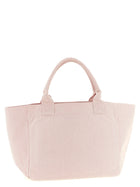Ganni Medium Raspberry Shopping Bag Blue, view 2