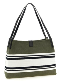 Balmain Medium Release Shopping Bag Green