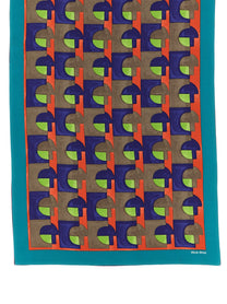 Miu Miu Medium Silk Scarf Gold