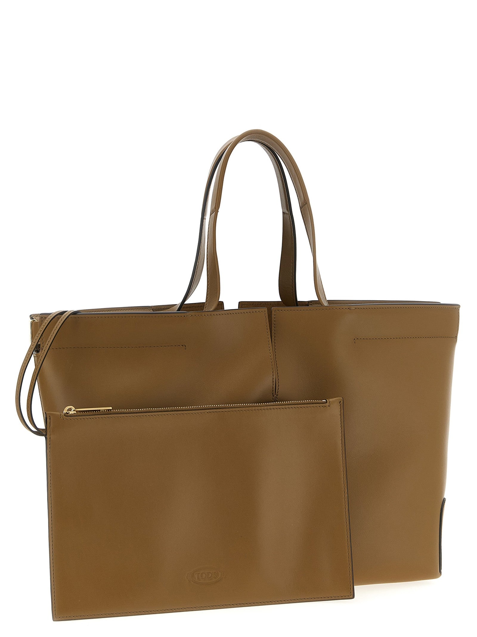 Tod's Medium Small Tods Di Bag Folio Shopping Bag Green