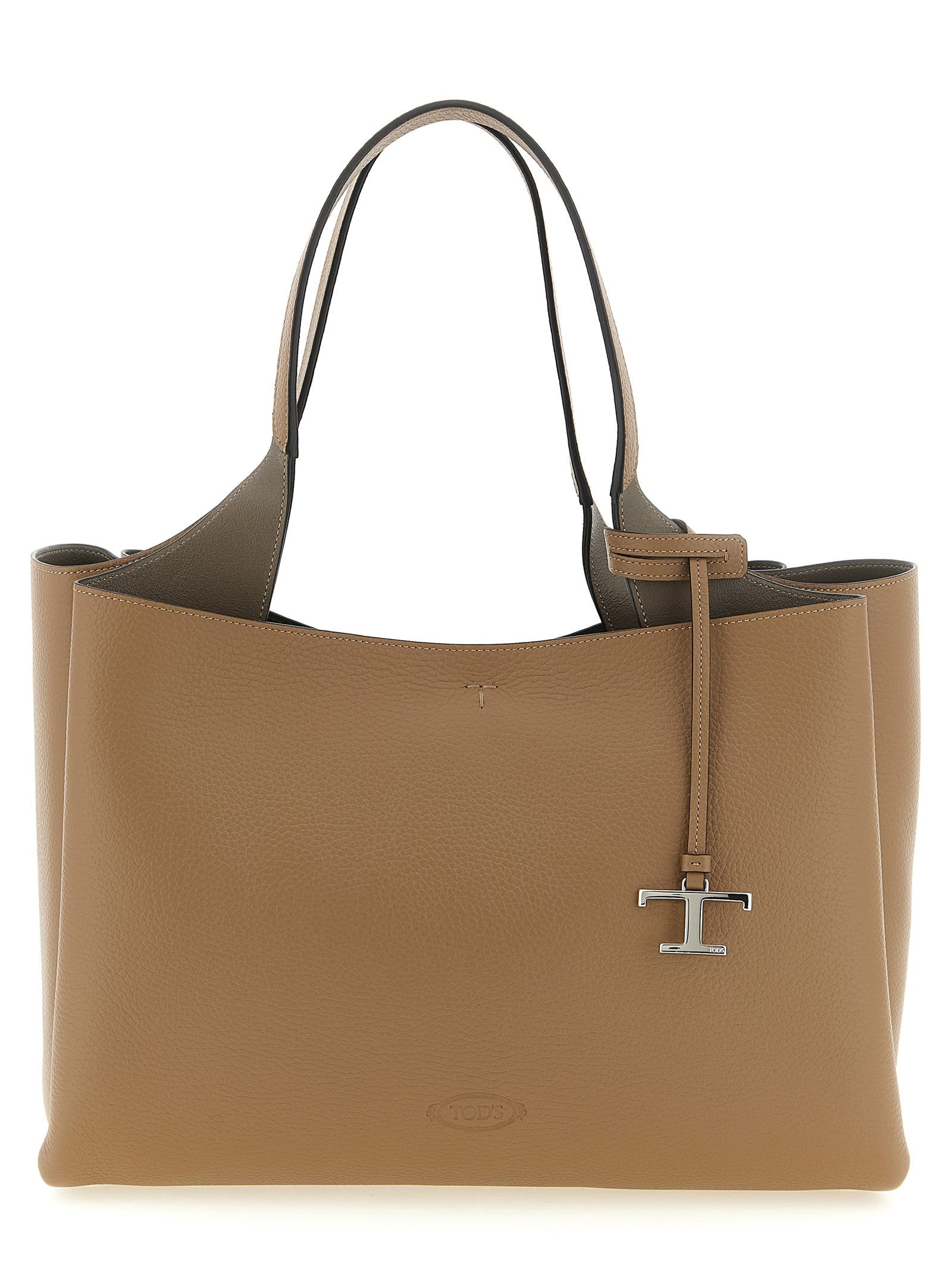 Tod's Medium Timeless Shopping Bag Brown