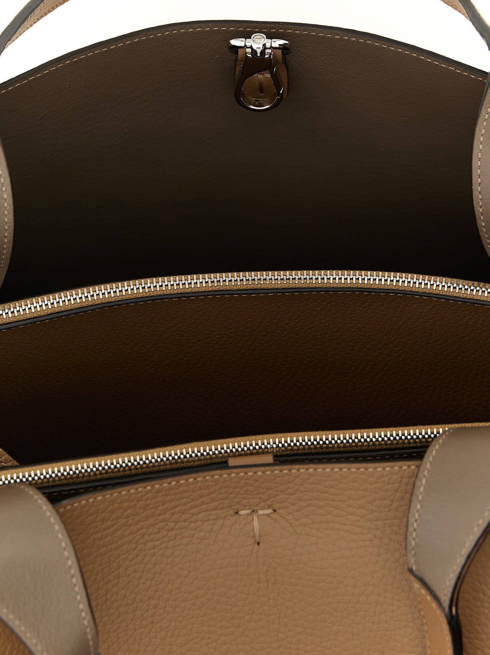 Tod's Medium Timeless Shopping Bag Brown