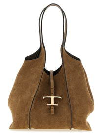 Tod's Medium Timeless Shopping Bag Brown