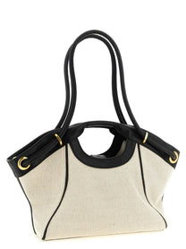 Balmain Medium Tote Shopping Bag White