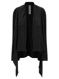 Rick Owens Medium Wrap Cardigan Black
