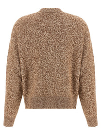 Versace Medusa Button Cardigan Beige