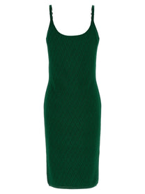 Versace Medusa Dress Green