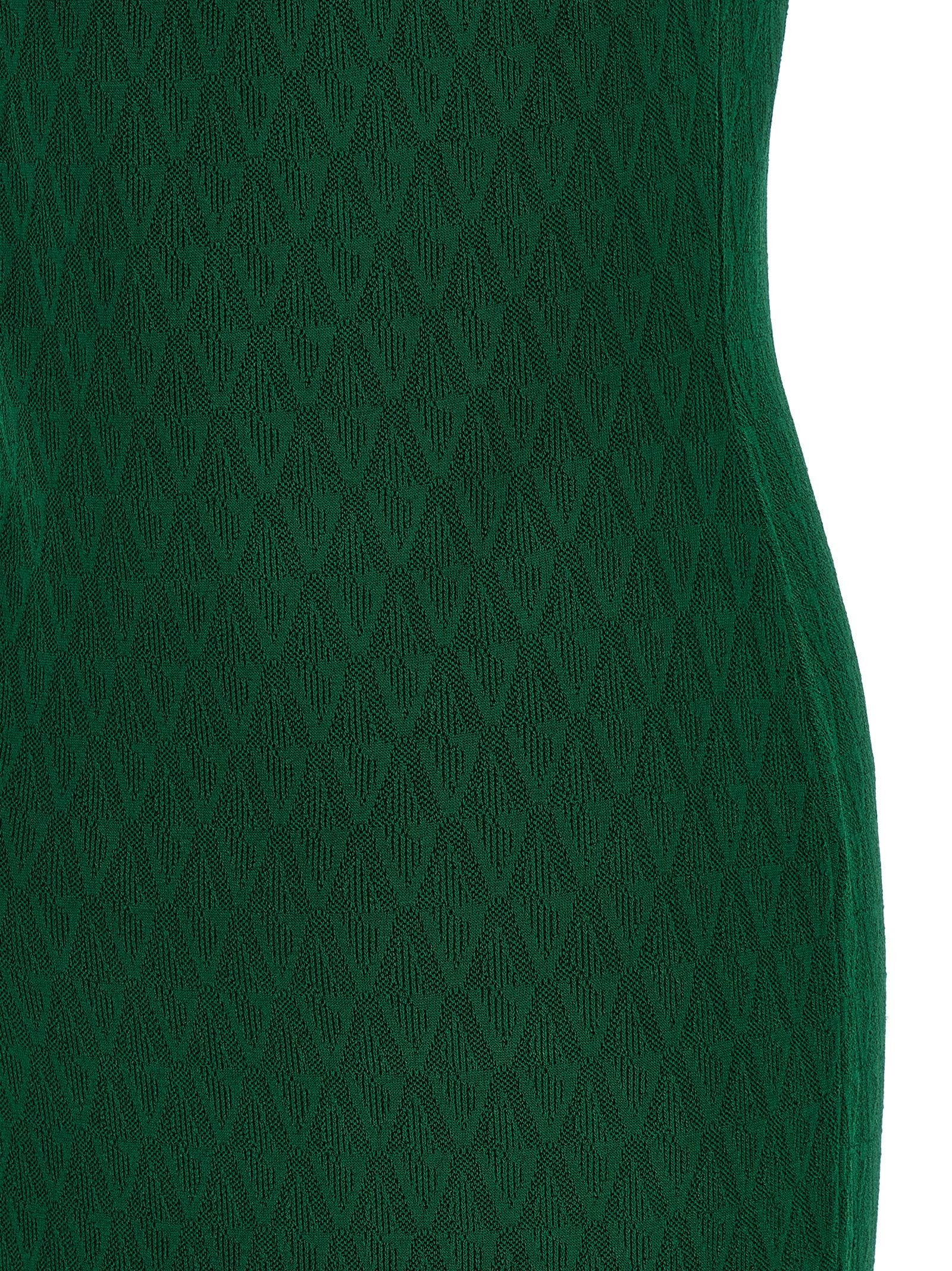 Versace Medusa Dress Green