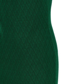 Versace Medusa Dress Green
