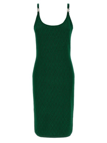 Versace Medusa Dress Green